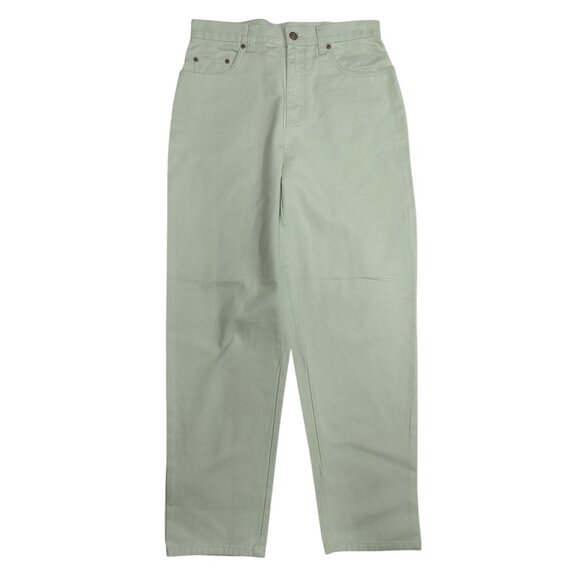 Bill Blass Women's Easy Fit Mint Green Jeans Size 6 - Picture 1 of 5